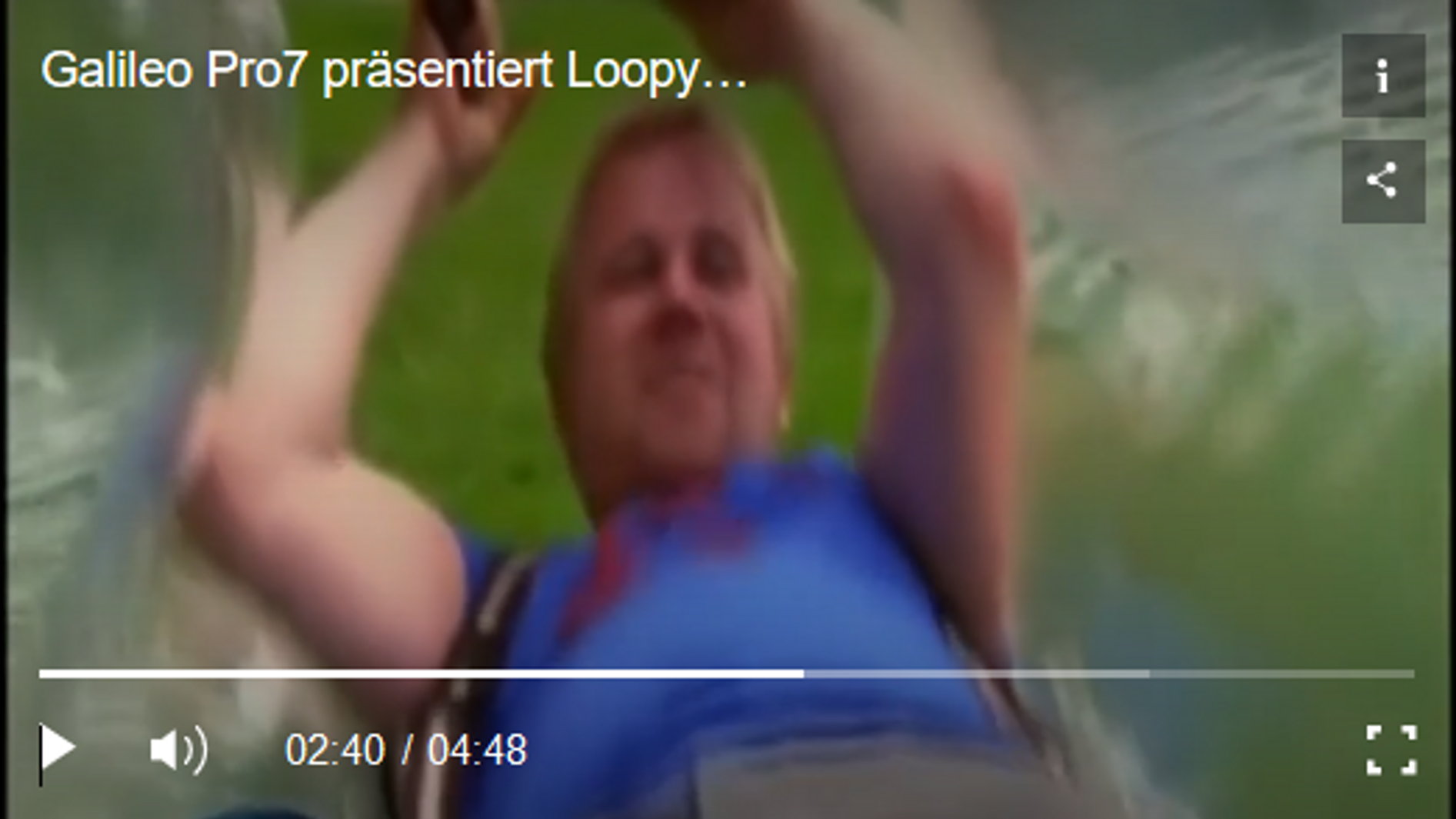 Galileo Pro7 präsentiert Loopyball Bubble Soccer